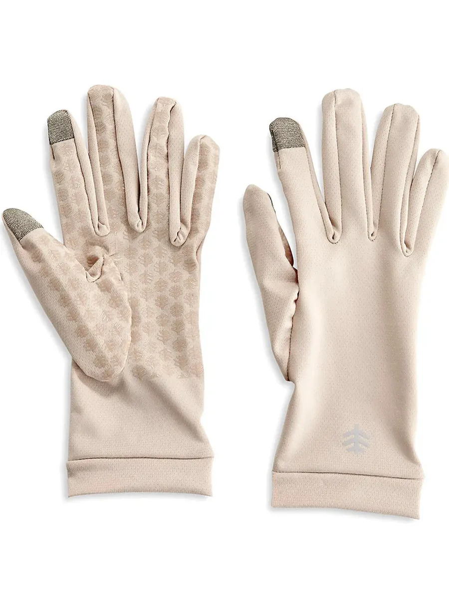 Coolibar Gloves Beige