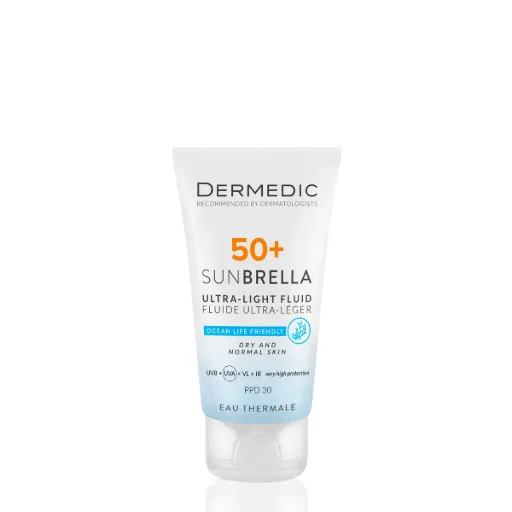 DERMEDIC SUNBRELLA Ultra-light fluid SPF 50+ dry and normal skin 40 ml